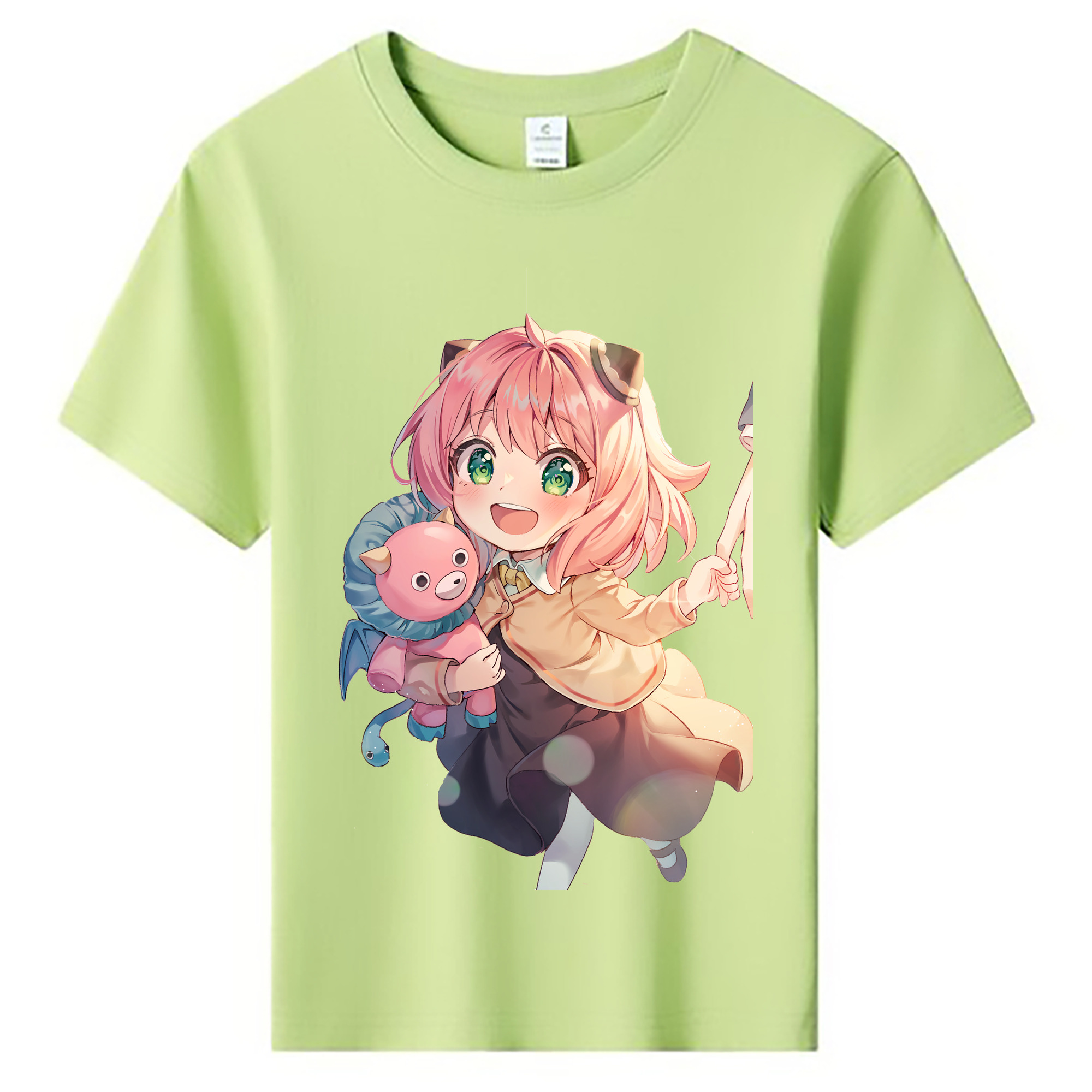 （画像用） SPY×FAMILY间谍家家酒 綿100％キッズTシャツ（フロントプリント）